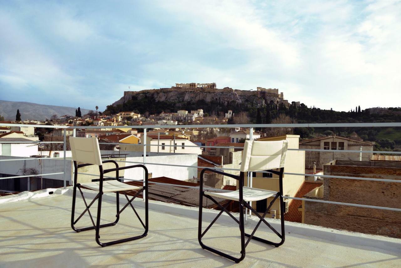 Apartment With Rooftop Terrace & Acropolis View アテネ エクステリア 写真